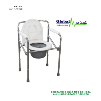 Sanitario o silla comoda Plegable GM-200