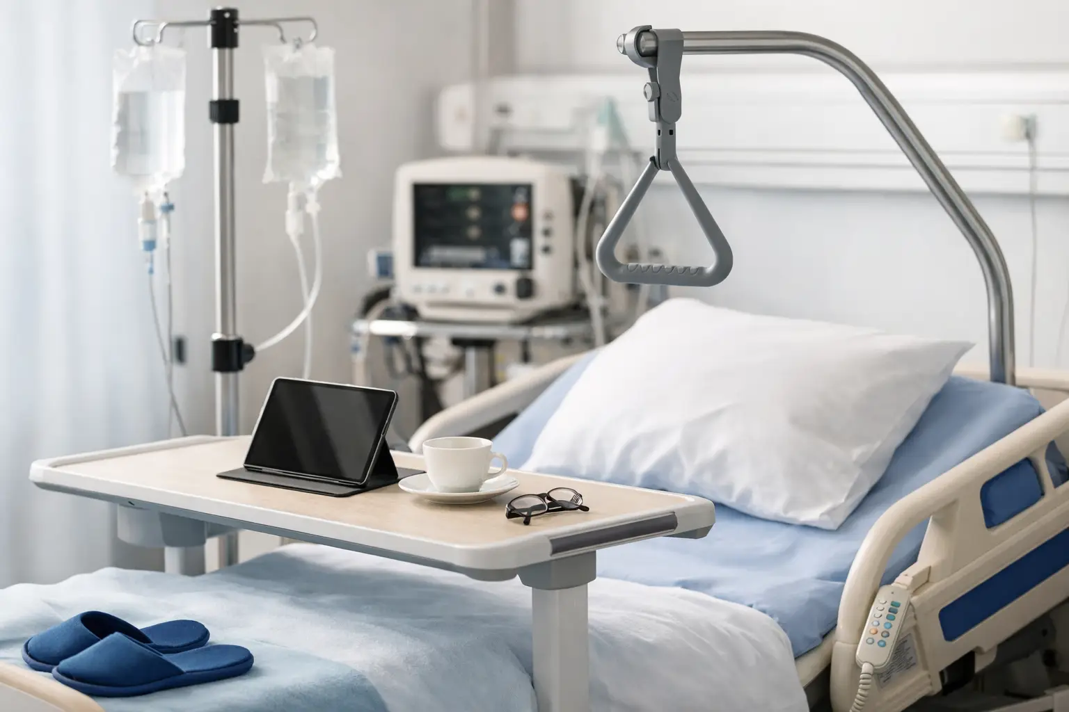 Accesorios para cama hospitalaria clave