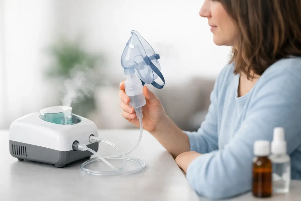 Cómo usar un nebulizador paso a paso