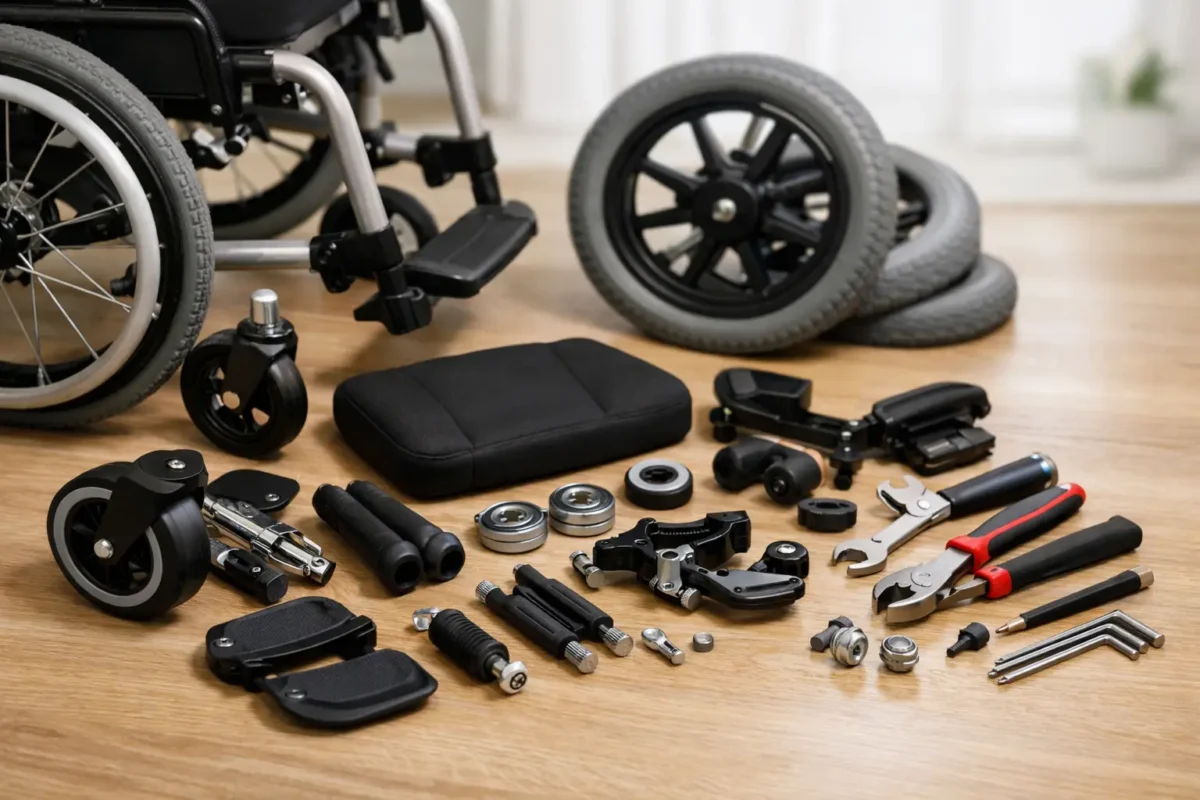 Repuestos para silla de ruedas: qué revisar