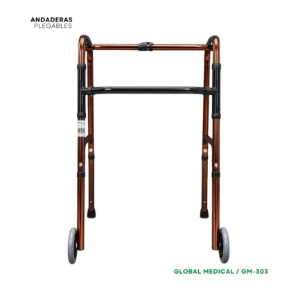 Andadera Plegable mixta 4 Puntos GM-303