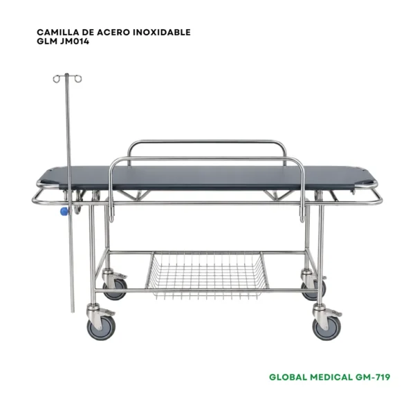 Camilla de Acero Inoxidable GM-719