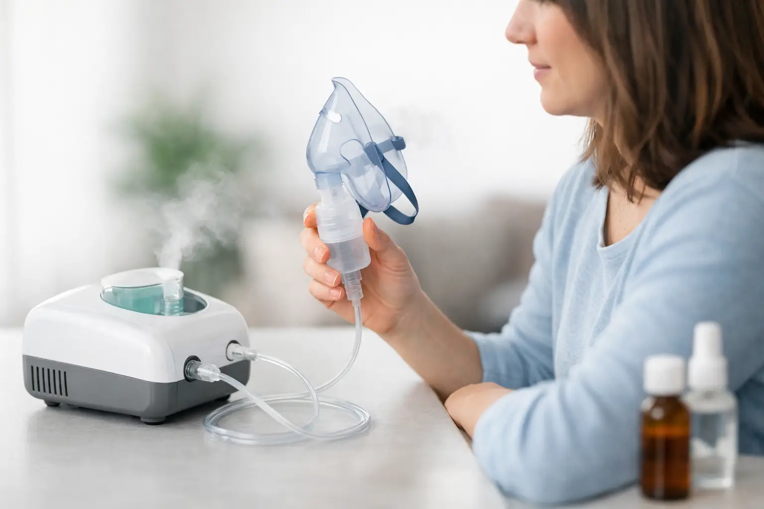 Cómo usar un nebulizador paso a paso