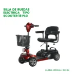 Silla de ruedas eléctrica tipo scooter GM-126 Global Medical