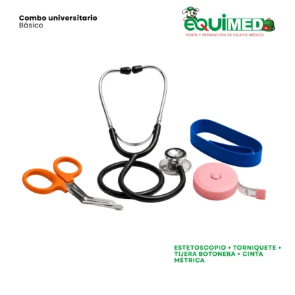 Kit de Estudiante Básico – Herramientas Esenciales para la Formación Médica