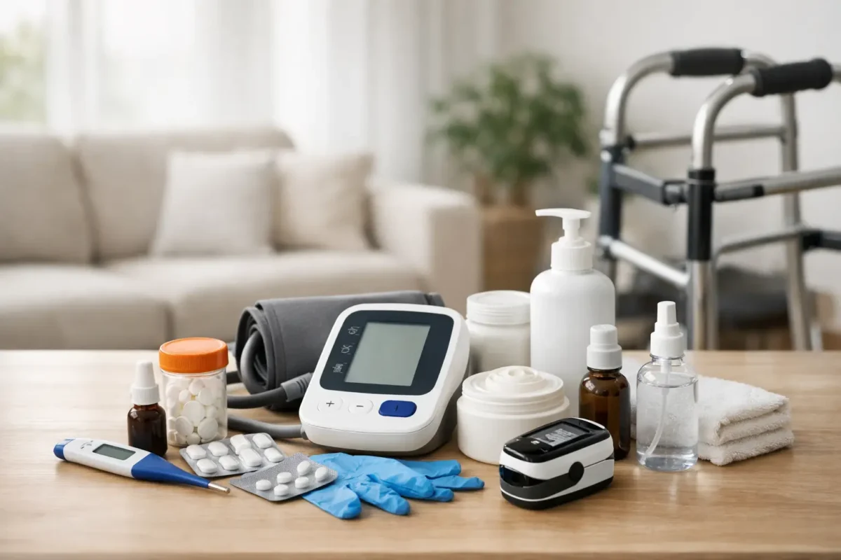 Productos esenciales para cuidado domiciliario