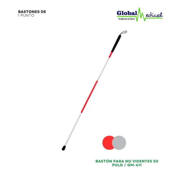 Baston para no videntes 50 pulg GM-411