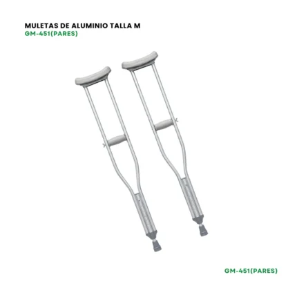 Muletas de Aluminio M GM-451