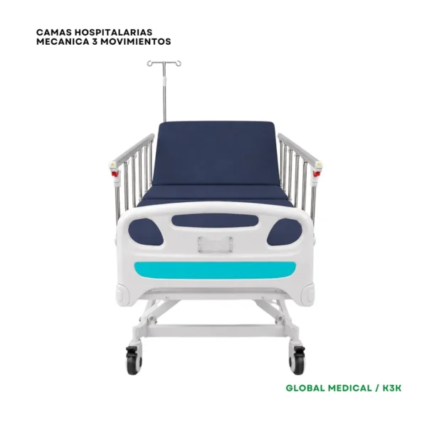 Cama hospitalaria mecanica 3 movimientos K3K