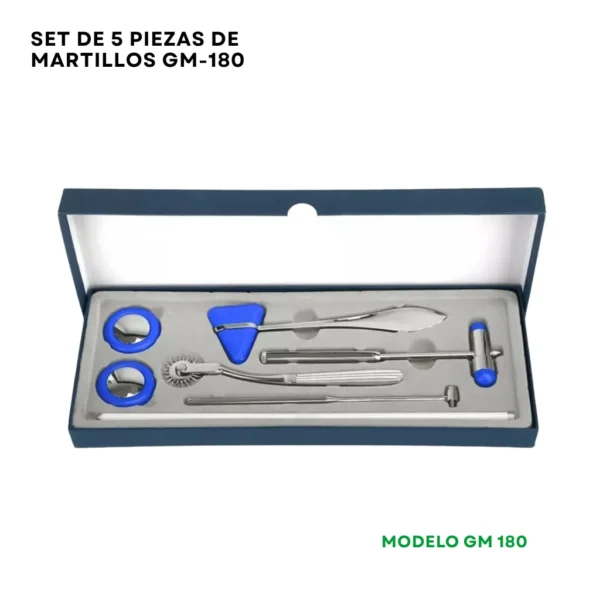 Set de 5 piezas de martillos gm 180