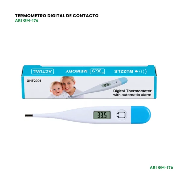 Termometro digital de contacto ari GM-176