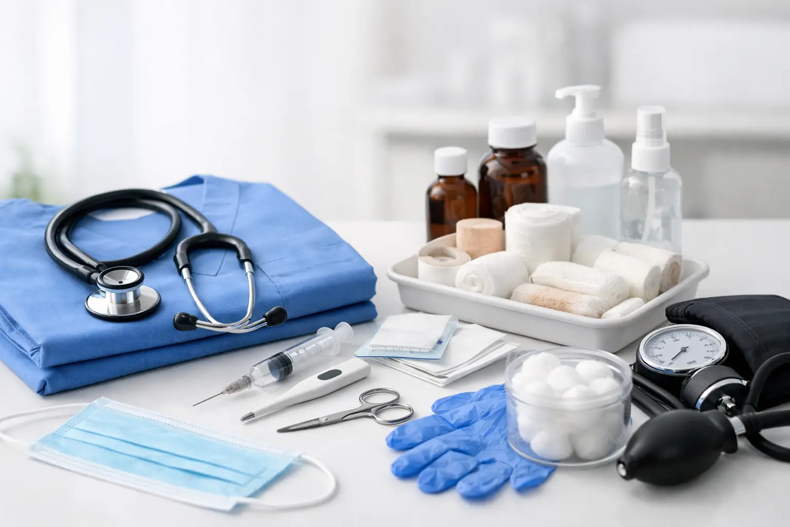 Guía de insumos para enfermería para empezar