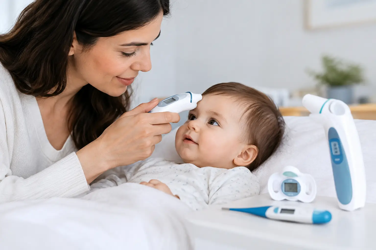 Mejores termómetros para bebés para casa