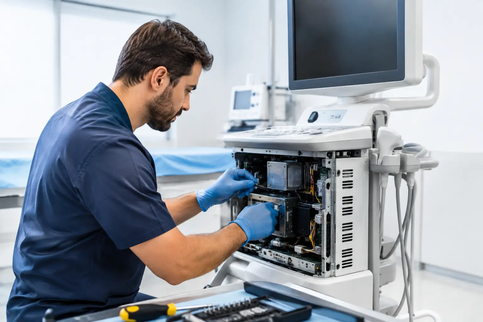 Caso de mantenimiento preventivo en equipo médico