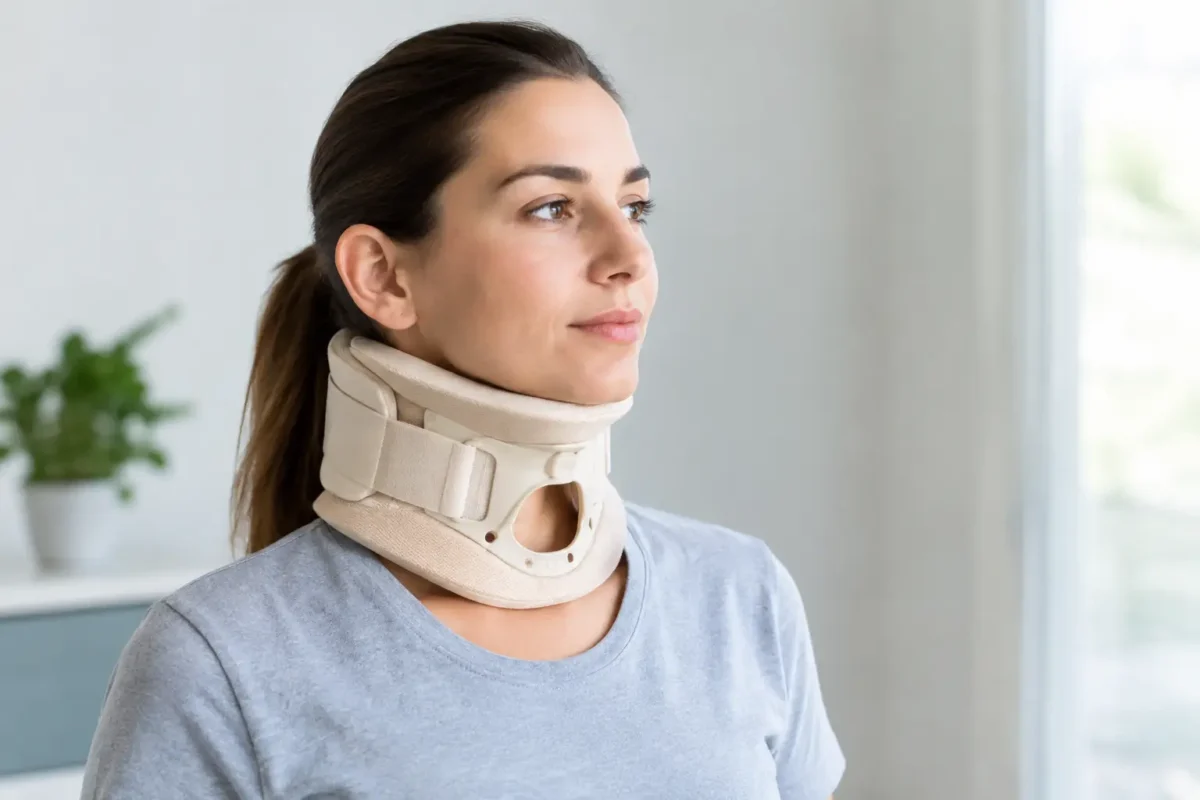 Qué es una férula cervical y cuándo se utiliza